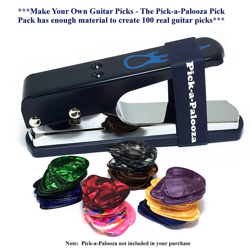 Pick-a-Palooza Custom Strip Pack for Guitar Pick Maker - Wide Variety of Strips for Crafting Picks with Any Pick Punch - Blaze - Image 4